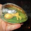 Green Goo in Gold Shell - Twin Alien Egg Slime Toy - Hoot