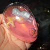 Pink Goo in Gold Shell - Twin Alien Egg Slime Toy - Hoot