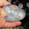 Clear Goo in Silver Shell - Twin Alien Egg Slime Toy - Hoot