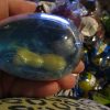 Blue Goo in Silver Shell - Twin Alien Egg Slime Toy - Hoot