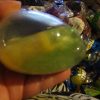 Yellow Goo in Silver Shell - Twin Alien Egg Slime Toy - Hoot
