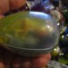 Yellow Goo in Silver Shell - Twin Alien Egg Slime Toy - Hoot - Image 3