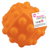 Hollow Orange Hexagonal Sensory Pop Ball Toy - Hoot