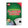 Plastic Coated Poker Card / Playing Cards in green box design - Hoot
