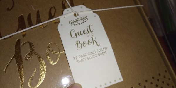 Ginger Ray Kraft Guest Book 32 Plain Pages. Unused But Box Opened - Image 8