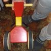 Pintoy Wood Push Along Ride On Bike Four Wheels Sturdy Colourful - Used/Scuffed - Image 5