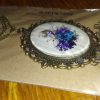 Vintage Style Alice In Wonderland Glass Cabochon Pendant w/chain - GoblinDreams - Image 5