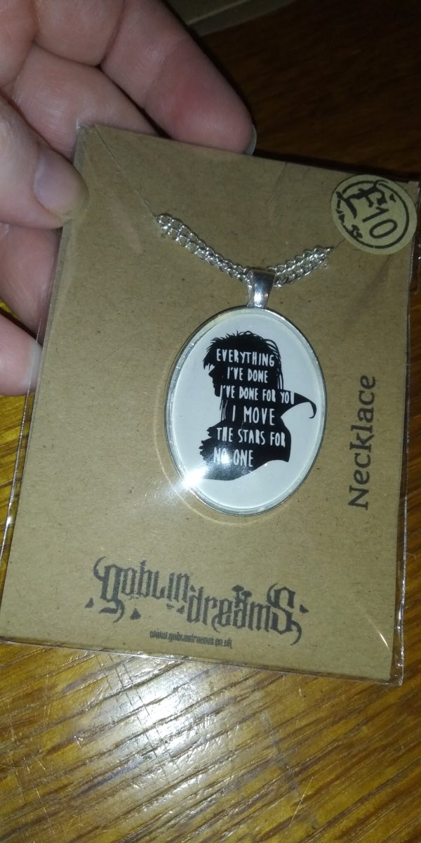 "Everything I've Done" - Labyrinth Quote Pendant w/chain. Goblin Dreams
