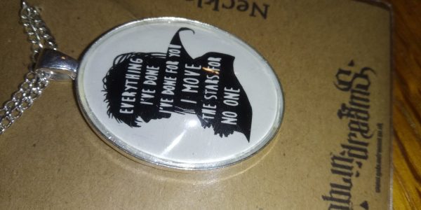 "Everything I've Done" - Labyrinth Quote Pendant w/chain. Goblin Dreams - Image 5