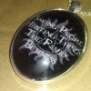Family Business Supernatural Style Glass Cabochon Pendant w/chain GoblinDreams
