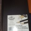 Black PREMIUM A5 HARDBACK ARTIST SKETCH DRAWING BOOK 220 PAGES 110gsm PAPER