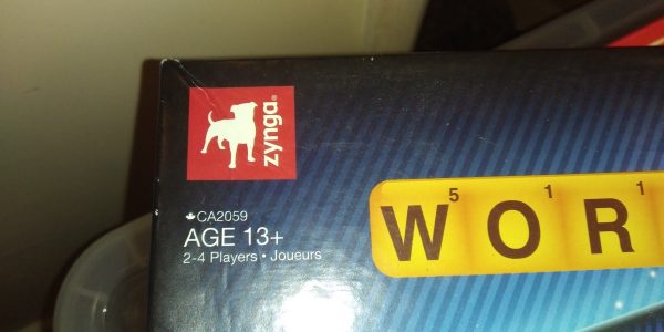 HASBRO Gaming Words with Friends Game Board Complete But Box Tatty - Image 9