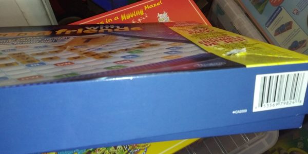HASBRO Gaming Words with Friends Game Board Complete But Box Tatty - Image 7