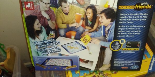 HASBRO Gaming Words with Friends Game Board Complete But Box Tatty - Image 2