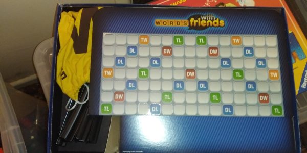HASBRO Gaming Words with Friends Game Board Complete But Box Tatty - Image 6