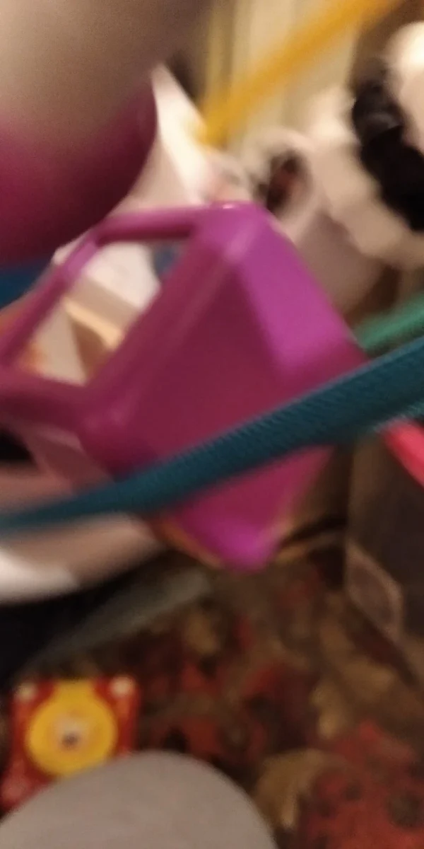 Kids2Inc shape sorter Fun Toy. Only 1 Cube. Still Lots Of Fun. Beads Attached - Image 6