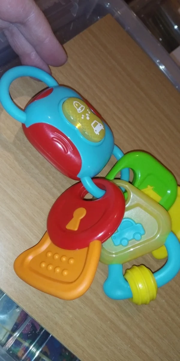 Toddler Kids Toy My First Keys With Light And Sound On Fob. Fully Working - Image 5