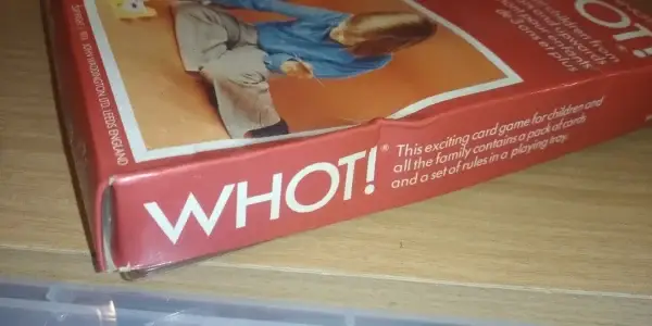 Whot! vintage card game. Waddington's 1977. Complete And With Tray For Travel - Image 2