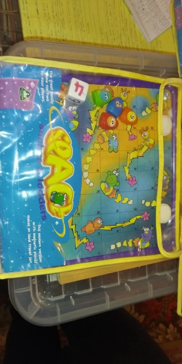 Early Learning Centre 3 Games Bundle. Ludo. Snakes And Ladders. Draughts. Used - Image 2