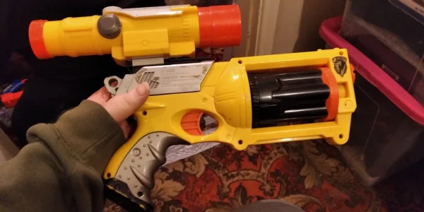 Nerf N-Strike Maverick Rev-6 Blaster With Scope