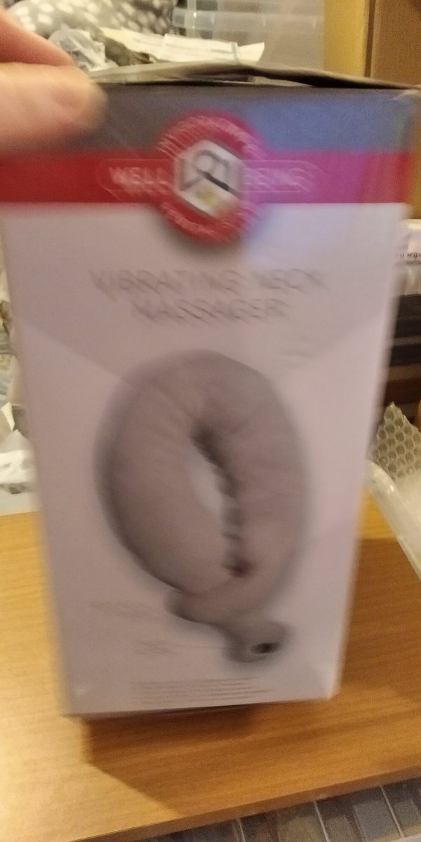 Well Being Vibrating Neck Massager Lightly Used in Box - Image 4