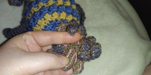 Crochet Pigeon Plushie - AlbyPigeon Fledgling (asrtd options) - Image 3