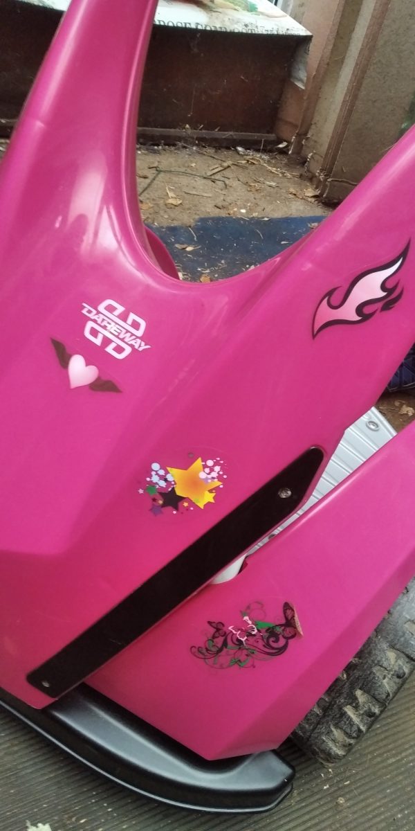 FEBER DAREWAY 12v Ride on Kids Pink Segway Used Working Complete With Charger - Image 4