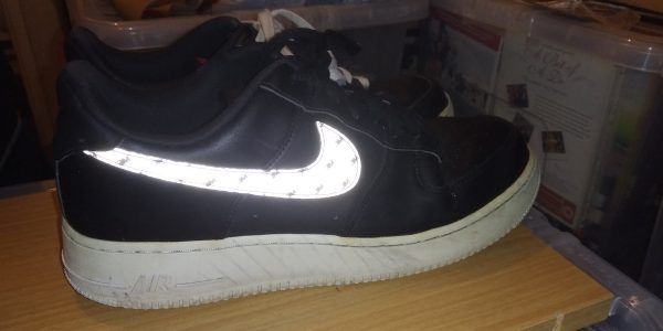 Size 8 - Nike Air Force 1 Black White - Image 12