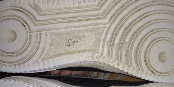 Size 8 - Nike Air Force 1 Black White - Image 2