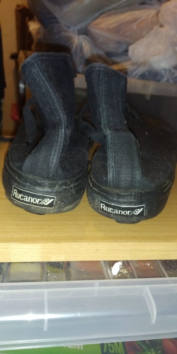 Rucanor Black Sports Size 40 Shoes With Studs Cleats Rugby Football? - Image 9
