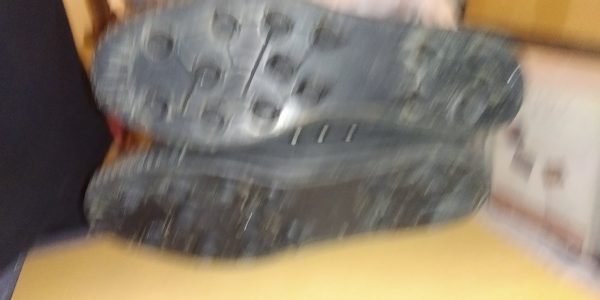 Rucanor Black Sports Size 40 Shoes With Studs Cleats Rugby Football? - Image 5
