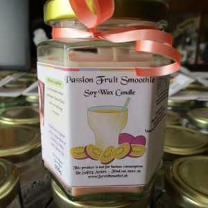 Passion Fruit Smoothie Scented Soy Wax Candle 300g