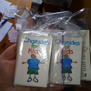 University Games - Charades For Kids Game Cards ONLY - Missing Timer, Die & 3 Cards