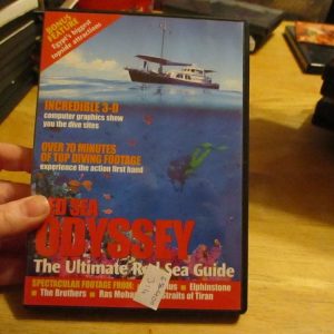 Red Sea Odyssey - The Ultimate Red Sea Guide - DVD - LN Disc - VGC Case - Pal (S2400314)