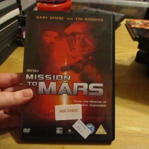 Mission To Mars - DVD - LN Disc - VGC Case - Pal (S2400335)
