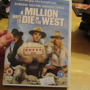 A Million Ways To Die In The West - DVD - HSM/Dusty Disc - VGC Case - Pal (S2400333)