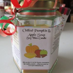 Chilled Pumpkin & Apple Soup Scented Soy Wax Candle 300g
