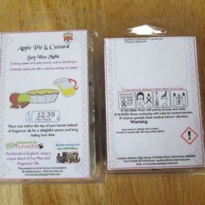 Apple Pie & Custard Scented Soy Wax Melts Pack