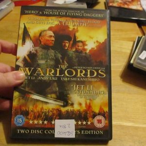The Warlords - Jet Li - DVD - LN Disc - VGC Case - Pal (S2400284)