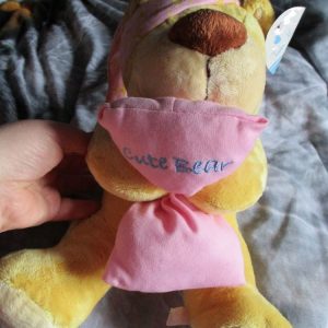 Pink Nightcap & Pillow Bear - Tender Moments - Soft Toy