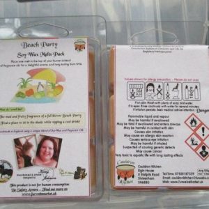 Beach Party Scented Soy Wax Melts Pack