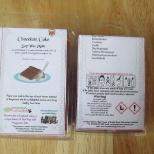 Chocolate Cake Scented Soy Wax Melts Pack
