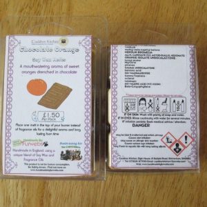 Chocolate Orange Scented Soy Wax Melts Pack