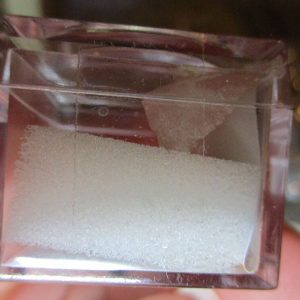 Rose Quartz Mineral/Gem Stone Fragment in Display Magnification Box