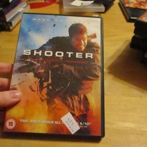 Shooter - Mark Wahlberg - DVD - FP/LM Disc - VGC Case - Pal (S2400329)
