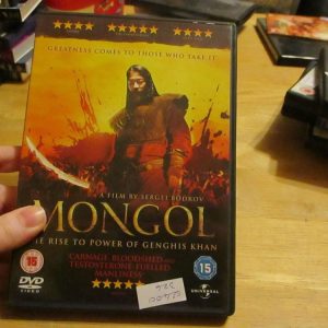 Mongol - The Rise To Power Of Genghis Khan - DVD - FP Disc - VGC Case - Pal (S2400326)