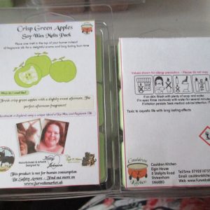 Crisp Green Apples Scented Soy Wax Melts Pack
