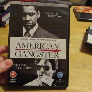 American Gangster - DVD - LN Disc - VGC Case - Pal (S2400322)