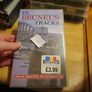 In Brunel's Tracks - From Bristol To Plymouth - VHS - VGC Tape & Case - Pal (S2400605)