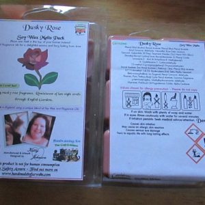 Dusky Rose Scented Soy Wax Melts Pack